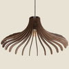 Kanji Lighting - Cairns Design Wooden Pendant Light top view 